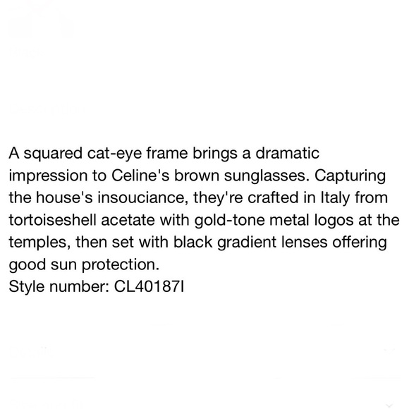 Celine Cat-eye Tortoiseshell-acetate Sunglasses - Picture 9 of 16